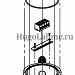 Коробка распределительная VitaLight (Hugo Lahme), 227х227мм
